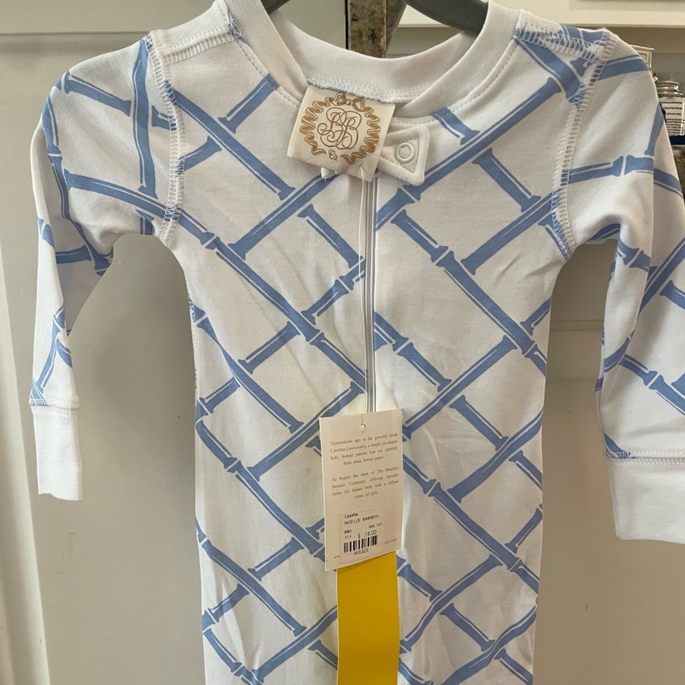The Beaufort Bonnet Company zip onesie footies pajamas TBBC